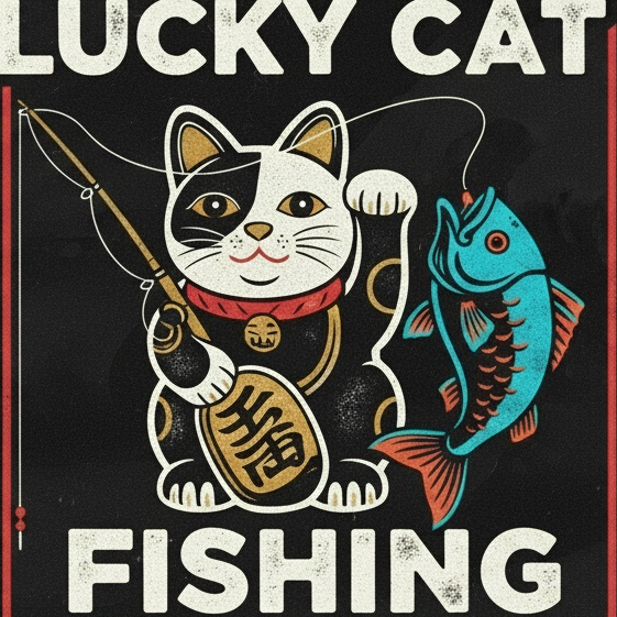 Lucky Cat Fishing